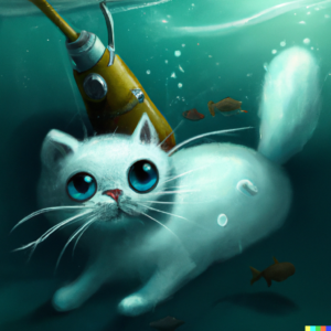 Underwater Kitty