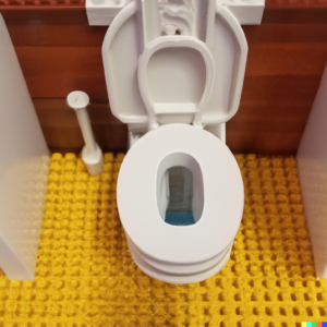 Lego Toilet