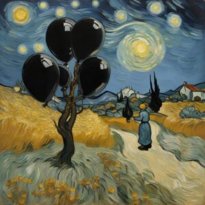 Starry Night Balloons